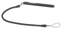 Pack of 10 Black retractable capacitive stylus + spiral cord