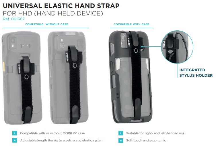 Correa Universal de Mano con Porta-Lápiz para Dispositivo Móvil (HHD)