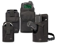 Holster L para pistola con agarre, incluye cinturón y correa para la pierna.
