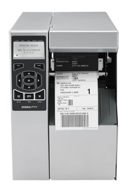 ZT510 TT Printer ; 4'', 203 dpi, Euro and UK cord, Serial, USB, Gigabit Ethernet, Bluetooth LE, Cutter, Mono, ZPL