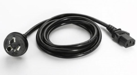 AC Line Cord, 1.8M, grounded, three wire, IEC 60320 C13 plug. Associated Country: China