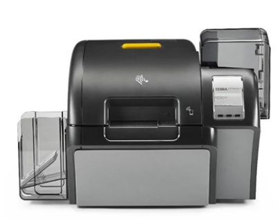 Printer ZXP Series 9; Single Sided, UK/EU Cords, USB, 10/100 Ethernet, Contact Encoder and Contactless Mifare