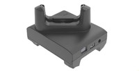 No retornable EC50/EC55 SINGLE SLOT CHARGE & USB3.0/ETHERNET CRADLE, SUPPORTS DEVICE WITH/WITHOUT TRIGGER GUN, INCLUDES POWER SUPPLY (PWR-BGA12V50W0WW) AND DC CABLE (CBL-DC-388A1-01), AC LINE CORD SOLD SEPARATELY