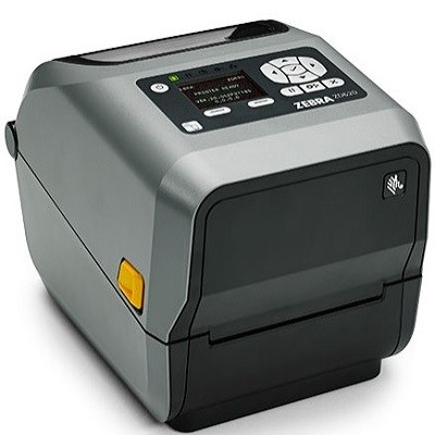 ZD620 TT Printer ; Standard EZPL, 203 dpi, EU and UK Cords, USB, USB Host, BTLE, Serial, Ethernet, Dispenser (Peeler)