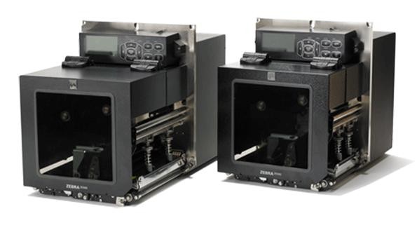 ZE500 TT Printer 4'', LH; 203dpi, Euro / UK Cord, Serial, Parallel, USB, Int 10/100, RFID Configured for EMEA