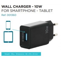 Wall Charger - 10.5W - 1 USB A