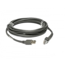 Cable - Shielded Usb: Series A Connector, 7Ft. 2.1M, Straight