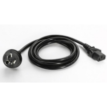 AC Line Cord, 1.8M, grounded, three wire, IEC 60320 C13 plug. Associated Country: China