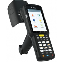 MC3330R UHF RFID GUN, CIRCULAR ANTENNA, 802.11 A/B/G/N/AC, SE4750SR 2D IMAGER W/ LED AIMER, 29 KEY, 2X BATTERY, GMS, 4GB RAM / 32GB ROM, FCC BANDS