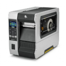 ZT610 TT Printer ; 4'', 300 dpi, Euro and UK cord, Serial, USB, Gigabit Ethernet, Bluetooth 4.0, USB Host, Rewind, Color, ZPL