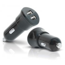 USB Cigarette Lighter Adapter Plug (5V, 2.5A). Includes two type A USB ports. Used with Rugged USB/Charge Cable (CBL-TC51-USB1-01)