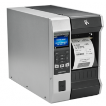 ZT610 TT Printer ; 4'', 203 dpi, Euro and UK cord, Serial, USB, Gigabit Ethernet, Bluetooth 4.0, USB Host, Tear, Color, ZPL