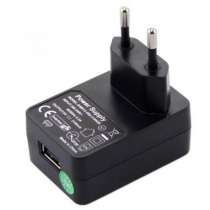 Level VI AC/DC Power Supply Wall Adapter,with AU, US, EU, and UK Adapter Clips. AC Input: 100-240V, 0.2A. DC Output: 5.2V, 1.2A, 6W. Requires: USB to micro-USB or USB to device specific cable cup and BR adapter clip.